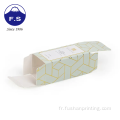 Cosmetic Full Color Gold Foil Beauty Paper Paper